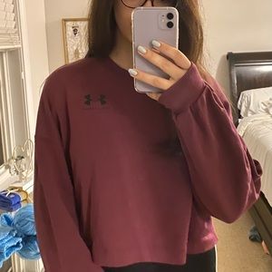 Under armour cropped sweatshirt